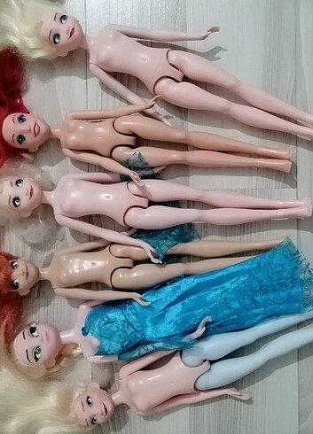 Walt Disney World Elsa Anna ve ariel hepsi