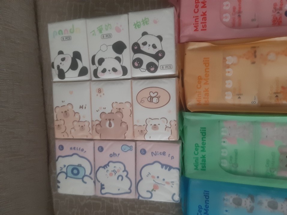 1 paket 130 tl Okul Mendilleri ve Mini Cep Islak Mendil Seti - Görsel 3