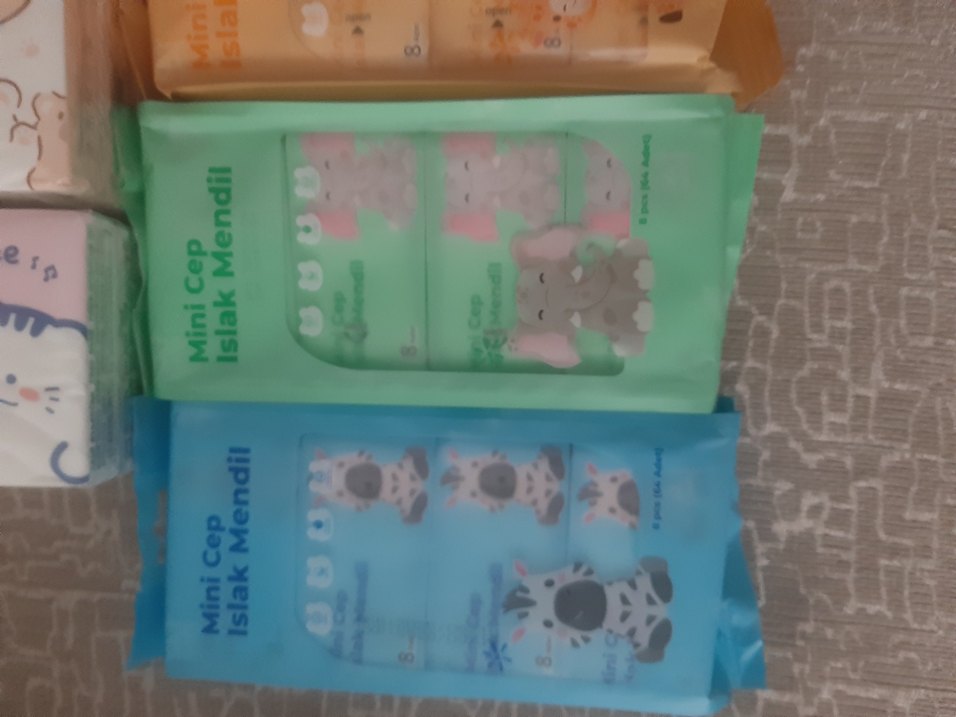 1 paket 130 tl Okul Mendilleri ve Mini Cep Islak Mendil Seti - Görsel 4