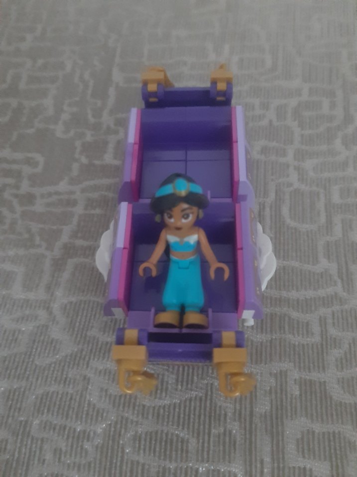 Mor Lego Araba ve Mini Set - Görsel 2