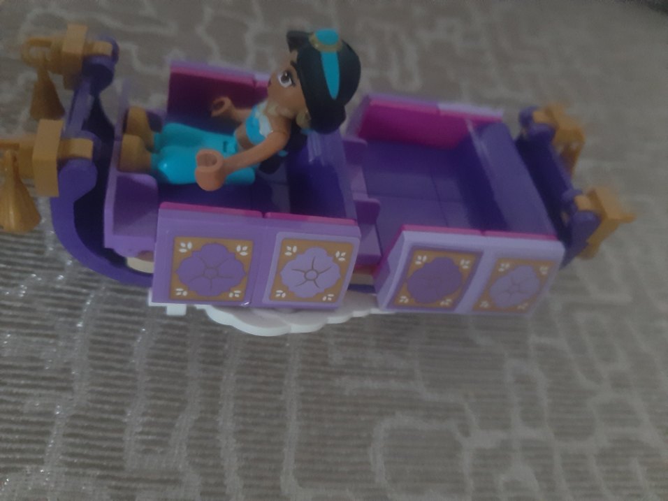 Mor Lego Araba ve Mini Set - Görsel 3