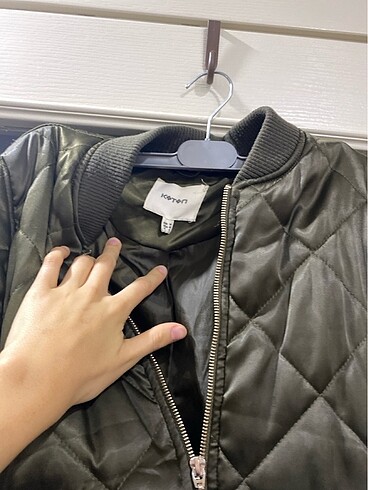 34 Beden haki Renk Bomber ceket