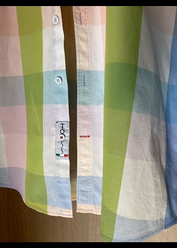 Pastel Renkli Uzun Kollu Erkek Gömlek - Görsel 2