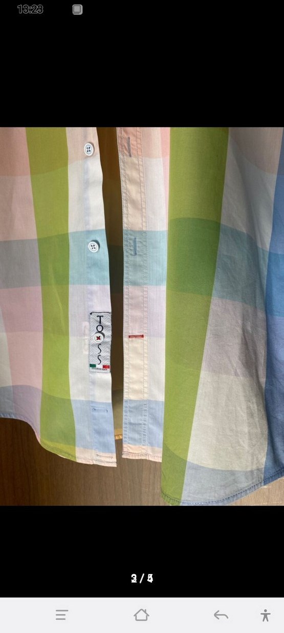 Pastel Renkli Uzun Kollu Erkek Gömlek - Görsel 2