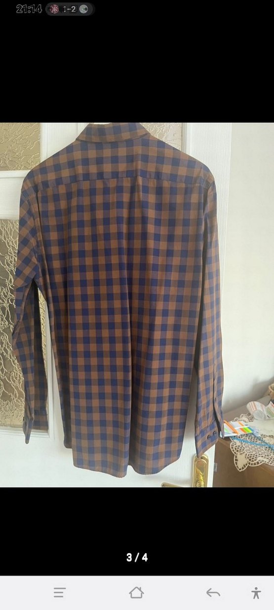 Karaca Erkek Slim Fit Kareli Gömlek - Görsel 4