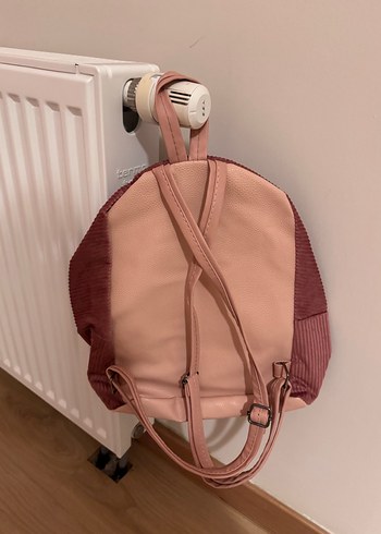 Pembe  Kadın Sırt Çantası - Görsel 2