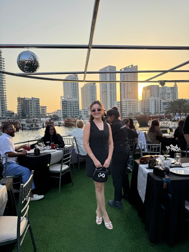 Keten siyah mango elbise - Görsel 2