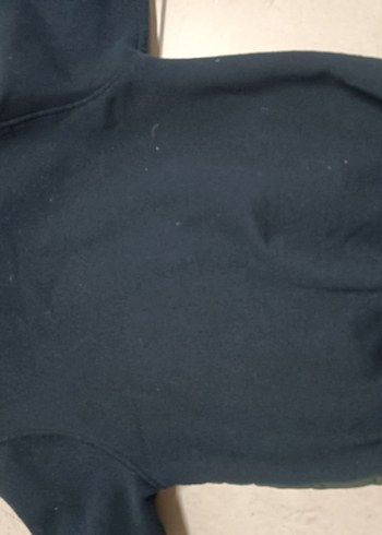 10 Yaş Beden Erkek Çocuk Haki Fermuarlı Street Wear Mont
