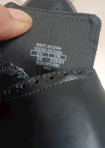 Siyah Deri Tokalı Erkek Özel Ayakkabısı - Görsel 6