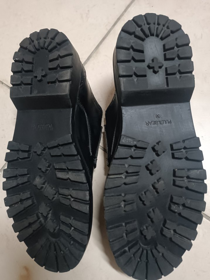 Siyah Deri Tokalı Erkek Özel Ayakkabısı - Görsel 5