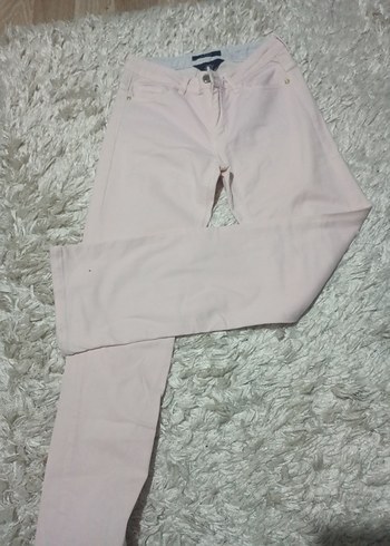Gant Pembe Midi Kadın Jean Pantolon