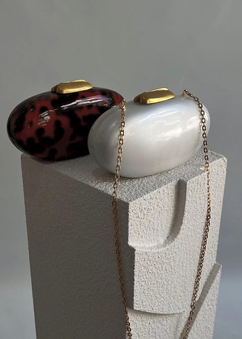 Zincir Askılı Clutch Çanta