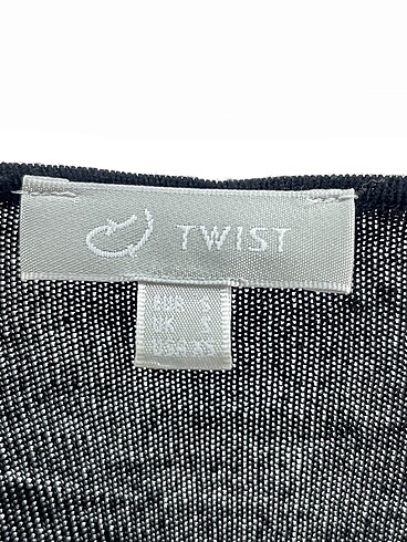 s Beden siyah Renk Twist Bluz %70 İndirimli.