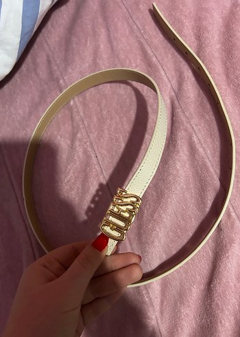 Guess Beyaz Deri Kadın Kemer - Görsel 2