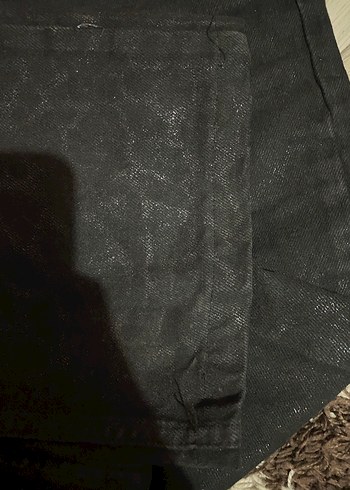 Leopar Desenli Kadın Bol Kesim Jean - Görsel 4