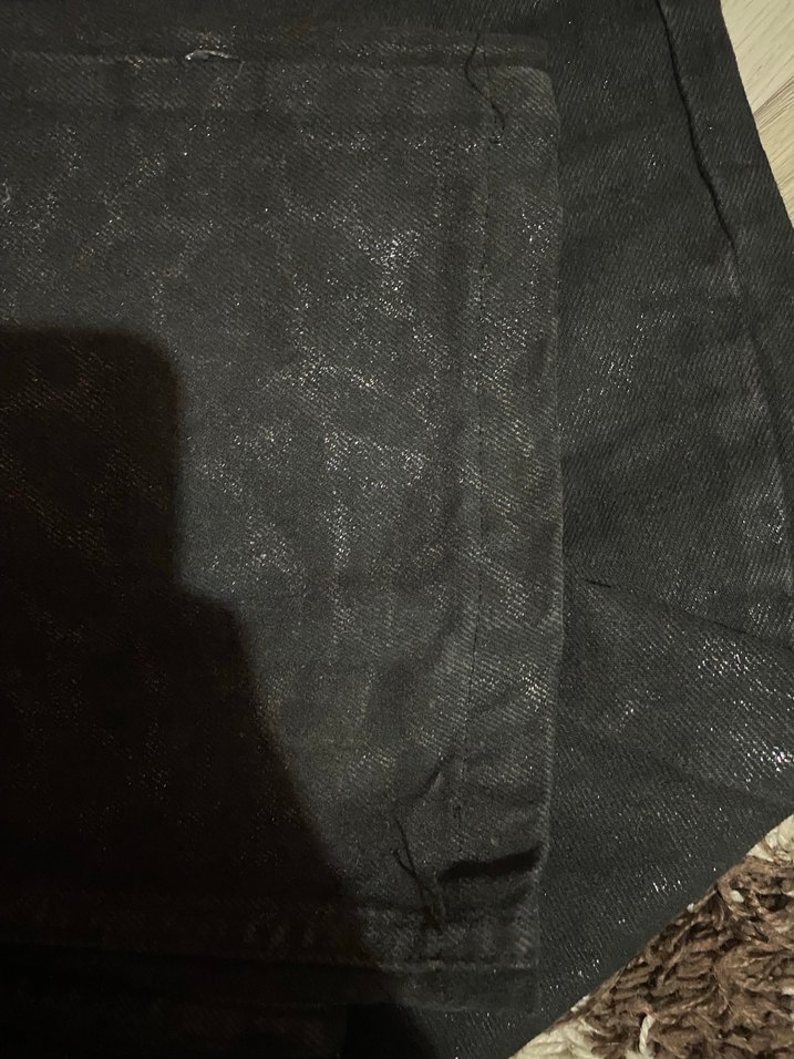 Leopar Desenli Kadın Bol Kesim Jean - Görsel 4