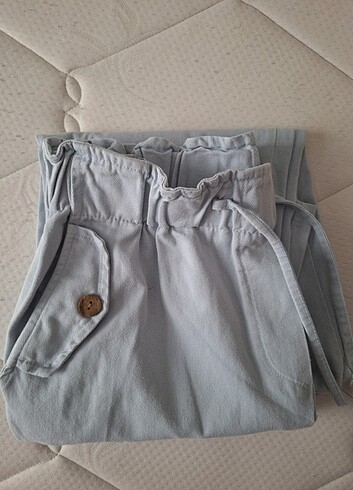 Hamile pantolonu 42 beden ?? havuc kesim buz mavisi ???? - Görsel 3