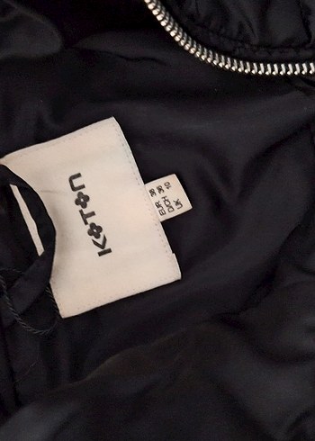 Kürk Detaylı Siyah Kadın Kışlık Mont - Görsel 3