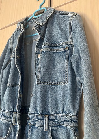 ZARA 
Kadın Kot Tulum - Görsel 2