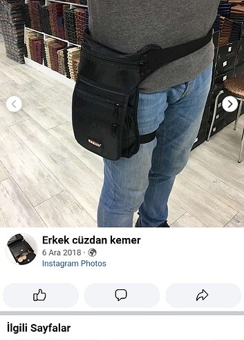 Diğer Bel Çantası - Bacak Çantası