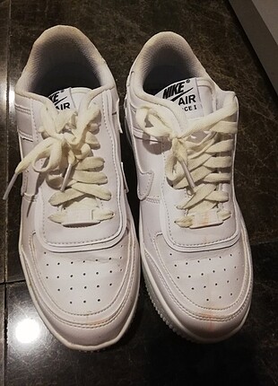 39 Beden beyaz Renk Nike air force shadow 39 no