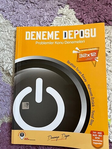 ACİL DEPOSU PROBLEMLER DENEMELERİ