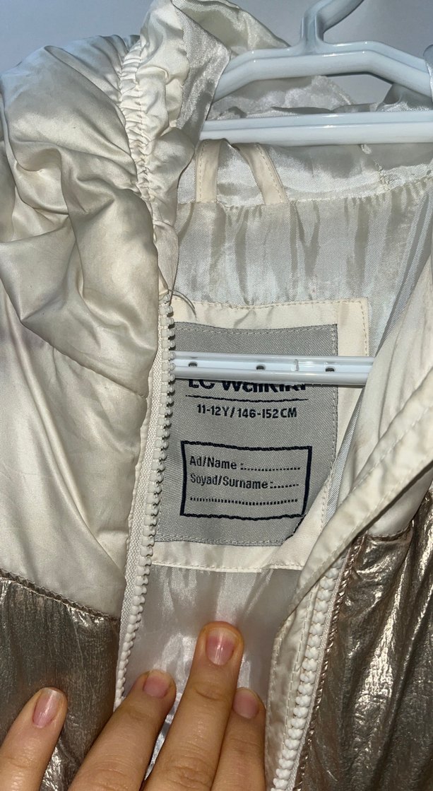 Kız Çocuk Parlak Renkli Fermuarlı Yelek - Görsel 4