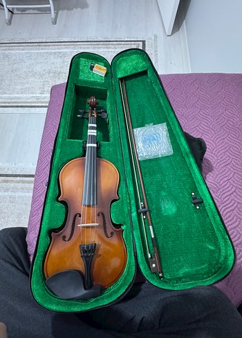 Swing marka Koyu Kahverengi Keman ve Yay Seti