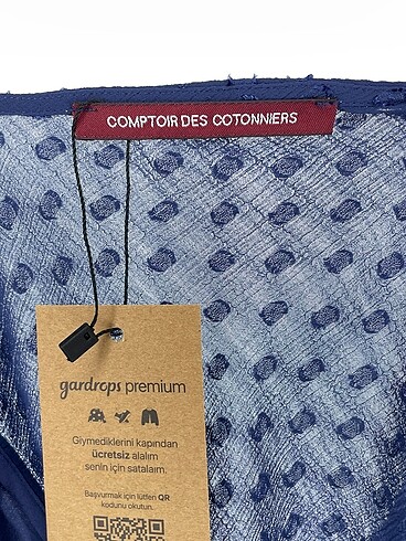 36 Beden lacivert Renk Comptoir des Cotonniers Kısa Elbise %70 İndirimli.