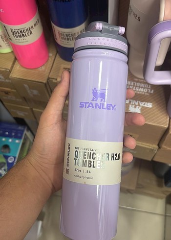 Stanley Pastel Mor Çocuk Termos Şişesi 0.8L