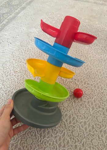 Beden Renkli eğitici oyuncak bultak ve top dönence