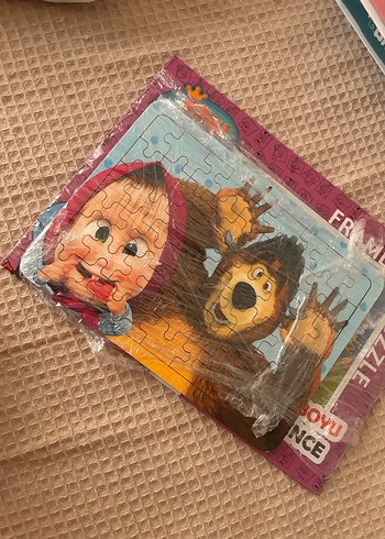 Renkli Pastel Çerçeveli Çocuk Yapbozu - Görsel 2