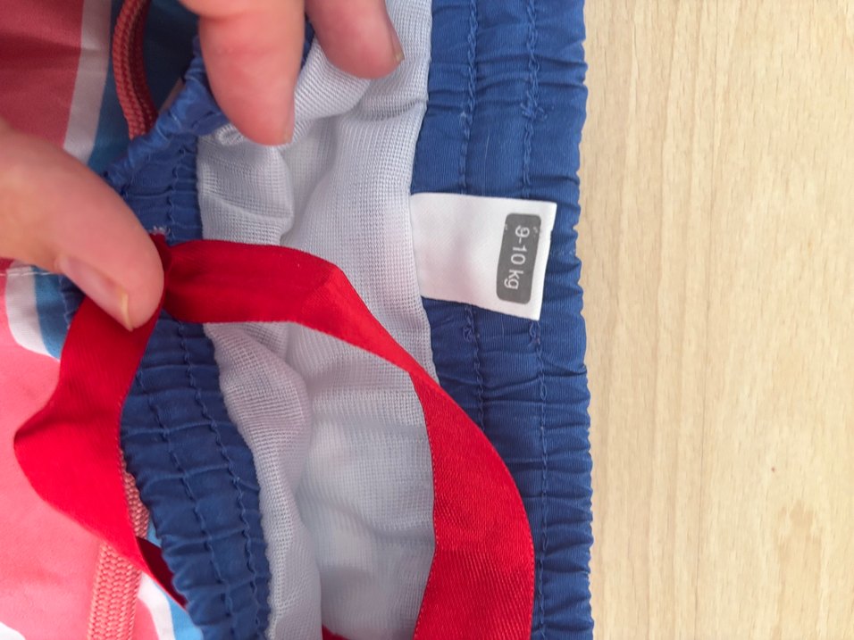 Çizgili Çok Renkli Erkek Çocuk Mayo - Görsel 3