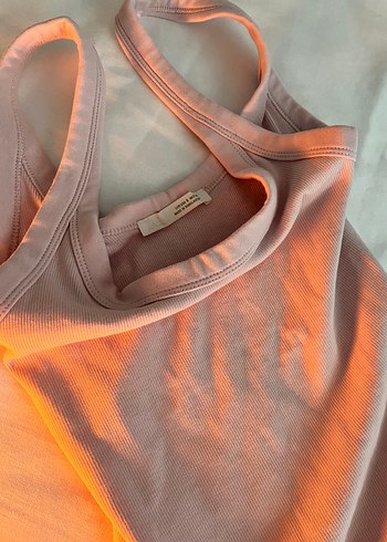 Zara Viral Fitilli Toz Pembe Body  S Beden - Görsel 2