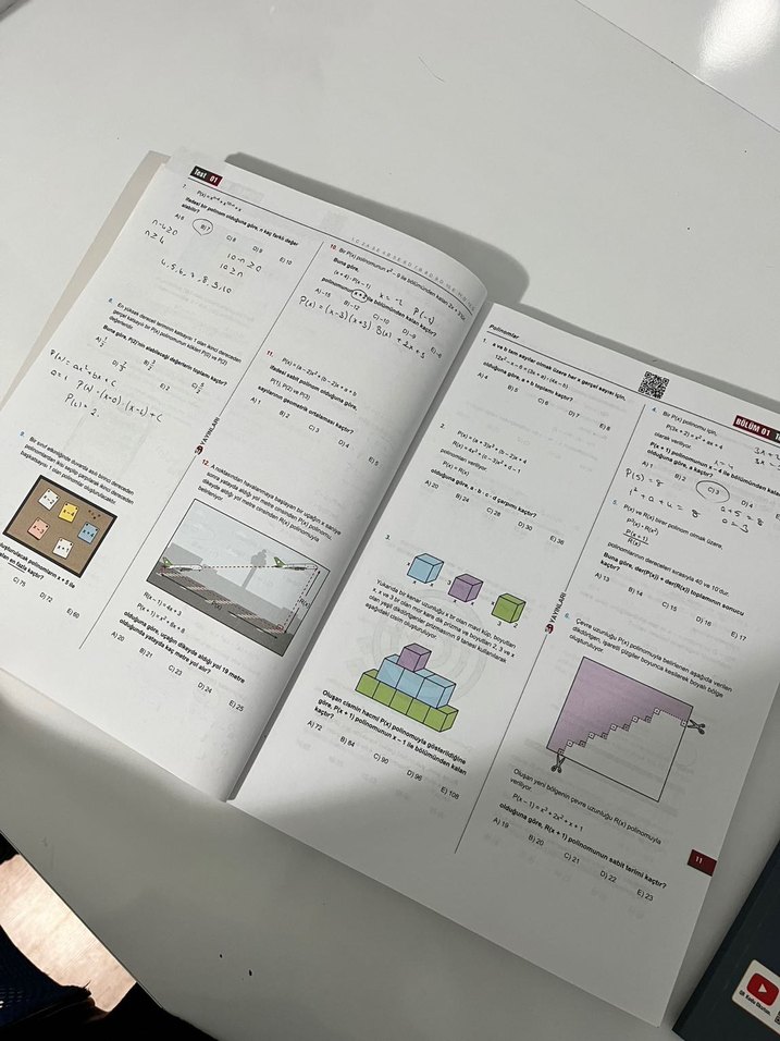 AYT Matematik 3D Soru Bankası - Görsel 2