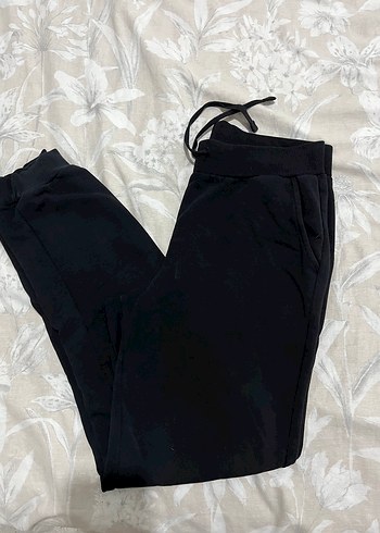Siyah Kadın Fitted Streetwear Eşofman