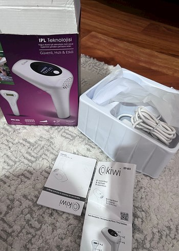 Kiwi Beyaz IPL Lazer Epilasyon Cihazı