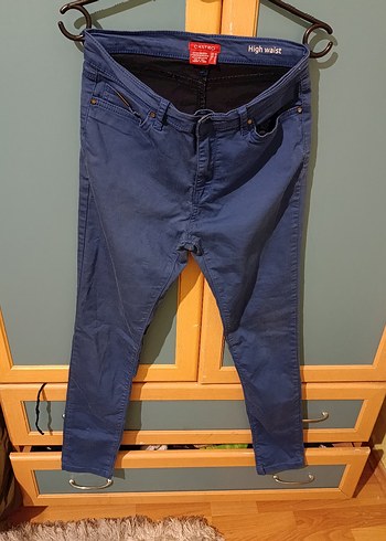 Koyu Mavi Normal Boy Denim Kot Pantolon