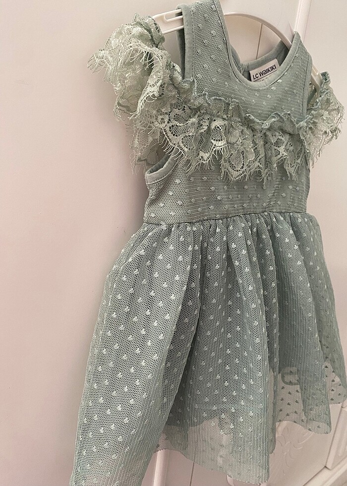 Kız bebek elbise - Görsel 3