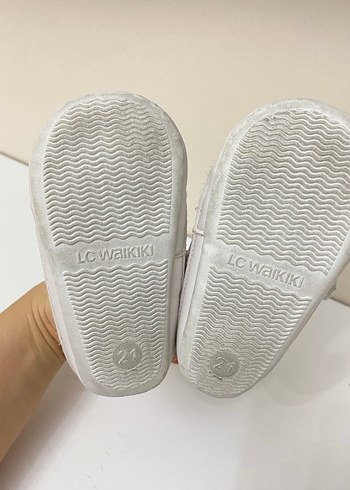 Kız Bebek Beyaz İlk Adım Ayakkabısı - Görsel 3