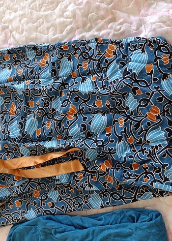 xl Beden mavi Renk Düğmeli Mavi Bohem kadın Pijama Takımı