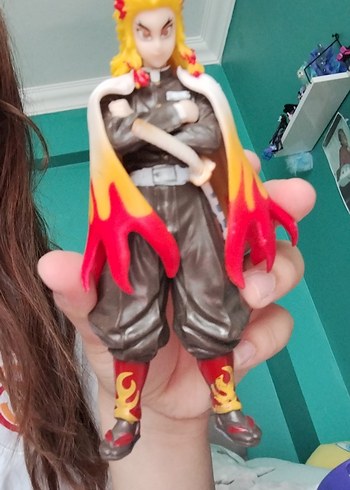Alev Desenli Rengoku figür