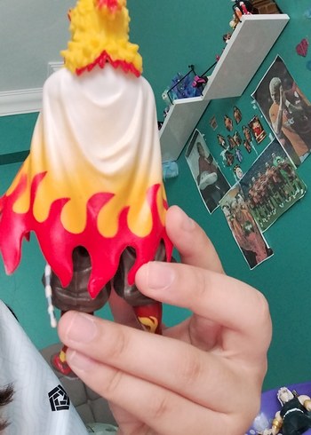 Alev Desenli Rengoku figür