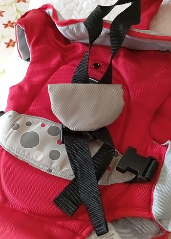 KRAFT Kırmızı Gri Bebek Taşıyıcı - Görsel 2