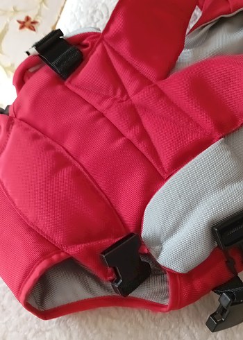 KRAFT Kırmızı Gri Bebek Taşıyıcı - Görsel 4