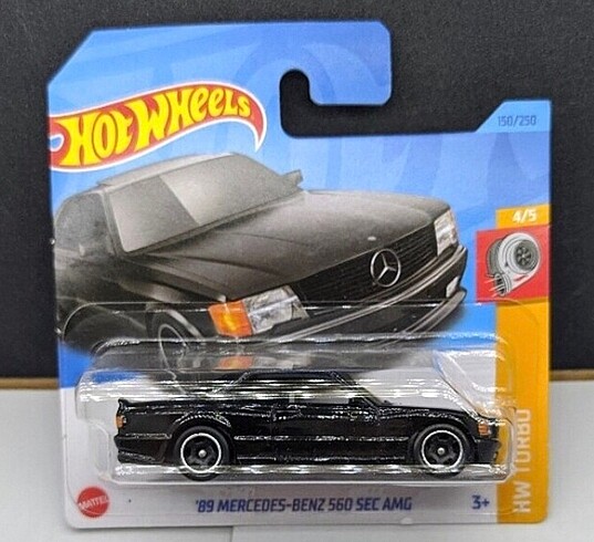 HOTWHEELS MERCEDES-BENZ 560 SEC AMG