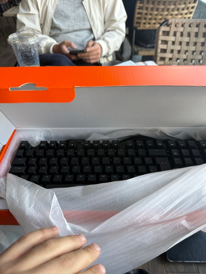 SIFIR GAMEBOOSTER BOLT G908 BLUE SWİTCH MEKANİK KLAVYE - Görsel 2