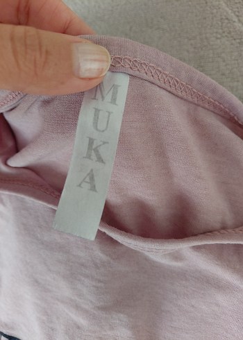 s Beden pembe Renk Uzun Kollu Pembe Ayı Desenli Kadın Pijama Takımı