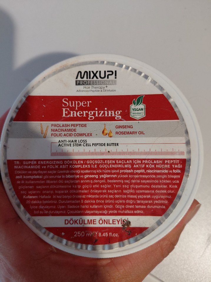Mixup Super Energizing Saç Kremi 250 ml - Görsel 5