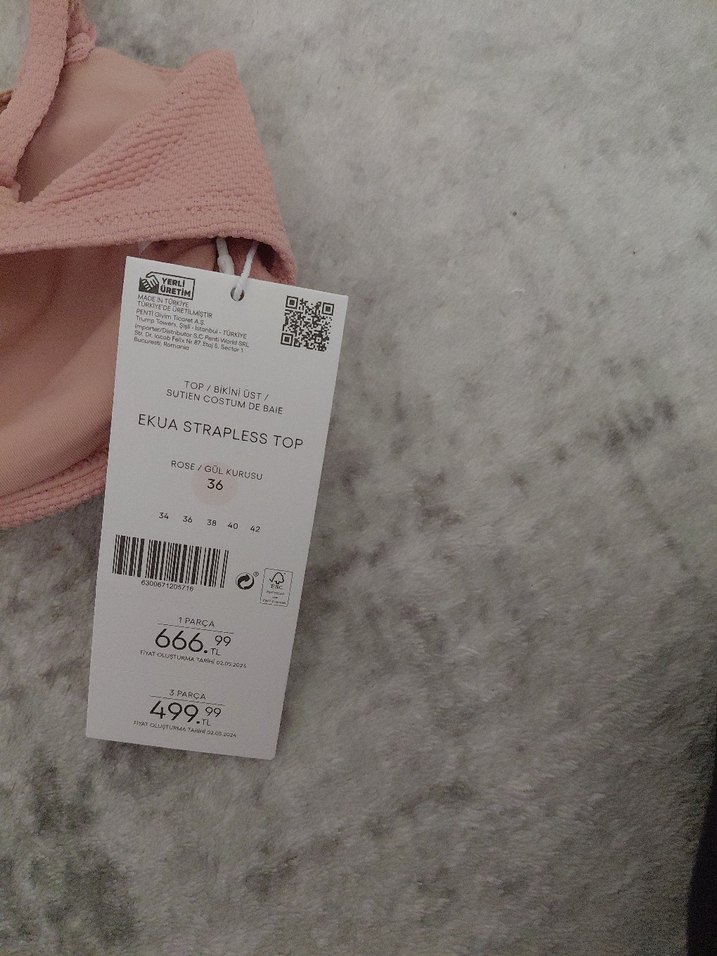 Penti Pembe Mini Bikini Üstü - Görsel 4